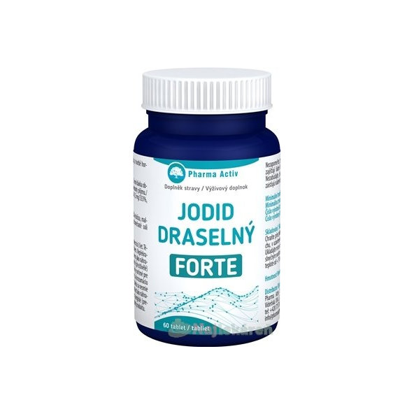 Pharma Activ JODID DRASELNÝ FORTE, 60 tbl