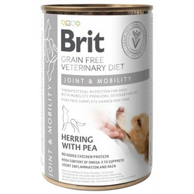 Brit Veterinary Diets GF dog Joint & Mobility 400g konzerva