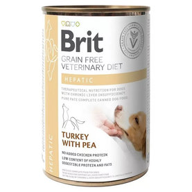 Brit Veterinary Diets GF dog Hepatic 400g konzerva