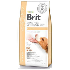 Brit Veterinary Diets GF dog Hepatic granule pre psy 12kg