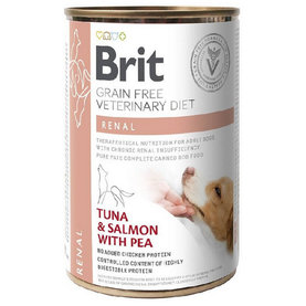 Brit Veterinary Diets GF dog Renal 400g konzerva