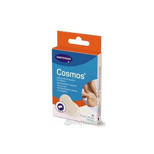 COSMOS NA PĽUZGIERE XL  náplasti (45x75 mm) 5ks