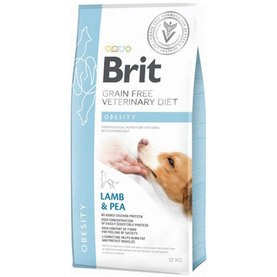 Brit Veterinary Diets GF dog Obesity granule pre psy 12kg