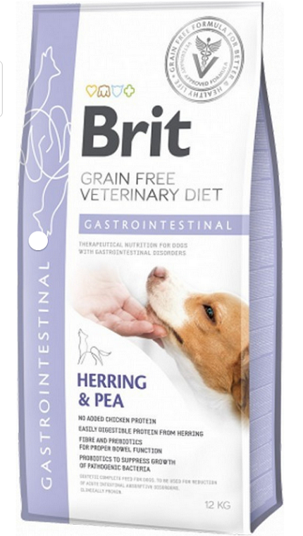 E-shop Brit Veterinary Diets GF dog Gastrointestinal 12kg
