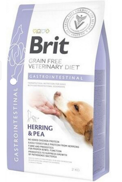 E-shop Brit Veterinary Diets GF dog Gastrointestinal 2kg