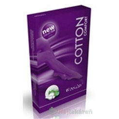 MAXIS COMFORT COTTON LÝTKOVÉ PANČUCHY veľkosť 7, (II.KT), krátke, so špičkou, bronz, 1 pár