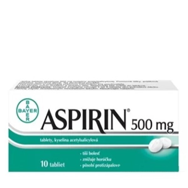 E-shop Aspirin 500 mg proti bolesti a horúčke 10 tbl