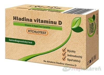 E-shop VITAMIN STATION Rýchlotest Hladina vitamínu D, 1set