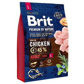 Brit Premium by Nature dog Adult L 3kg