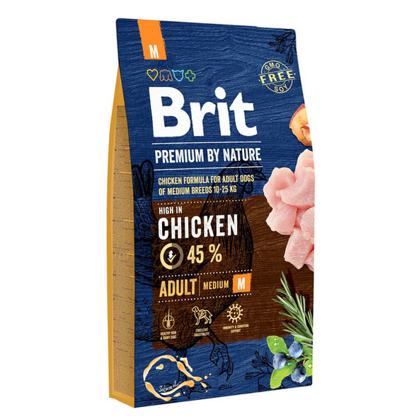 Brit Premium by Nature dog Adult M 8kg