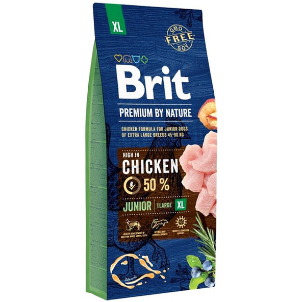 Brit Premium by Nature dog Junior XL 15kg