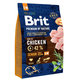 Brit Premium by Nature dog Senior S + M 3kg