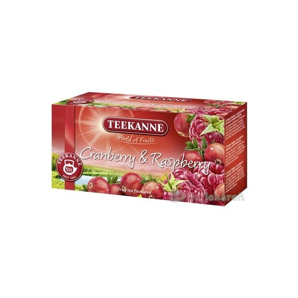 TEEKANNE WOF CRANBERRY&RASPBERRY, 20x2,25 g
