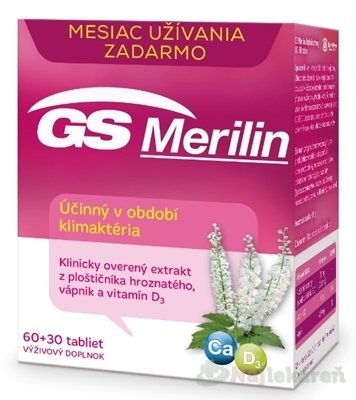 E-shop GS Merilin výživový doplnok 60+30 ks