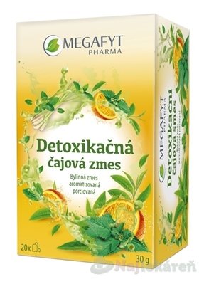 E-shop MEGAFYT Detoxikačná čajová zmes, 20x1,5g
