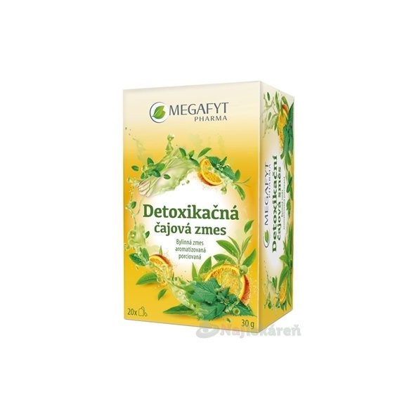 MEGAFYT Detoxikačná čajová zmes, 20x1,5g
