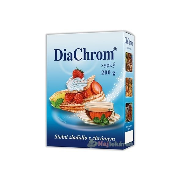 DiaChrom nízkokalorické sypké sladidlo 200g