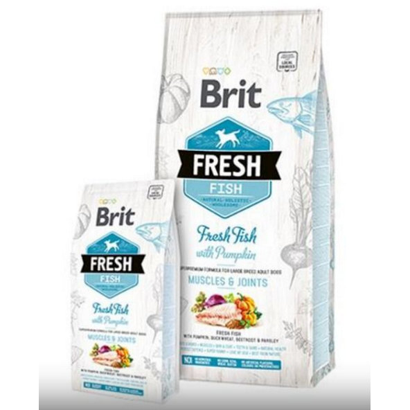 BRIT Fresh Adult Large ryba s tekvicou 12kg