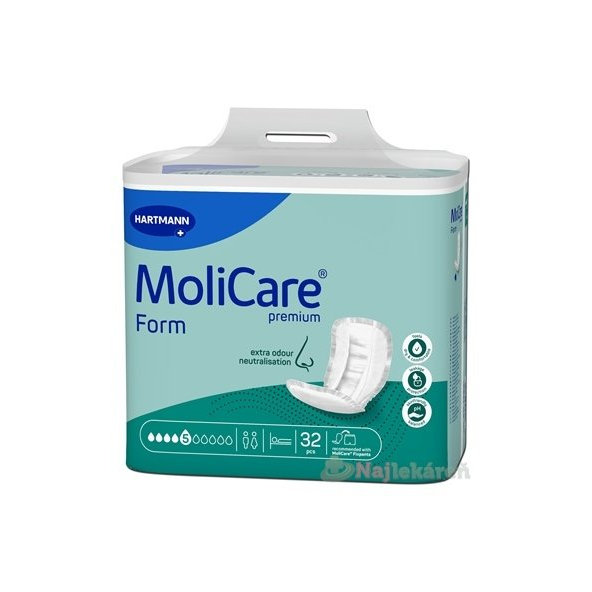 MoliCare Premium Form 5 kvapiek, vkladacie plienky, 32ks