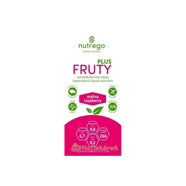 Nutrego FRUTY PLUS Malina