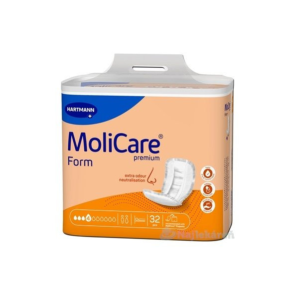 MoliCare Premium Form 4 kvapky, vkladacie plienky, 32ks