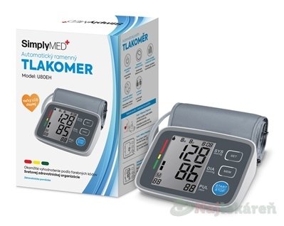 E-shop SimplyMED Automatický ramenný tlakomer