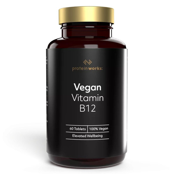 Vegan Vitamín B12 - The Protein Works, 60cps
