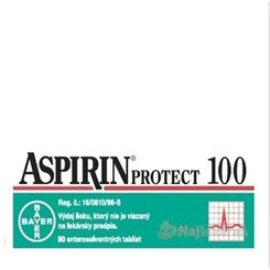 ASPIRIN PROTECT 100 mg tbl ent  20ks