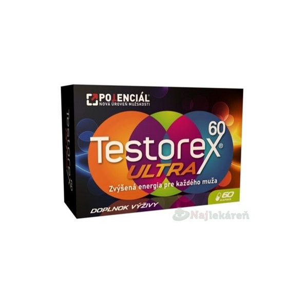 TESTOREX ULTRA - POTENCIÁL- reprodukč. funkcia, 60cps