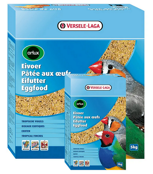 E-shop Versele Laga Orlux Eggfood Dry Tropical Finches - vaječné krmivo pre exoty 1kg