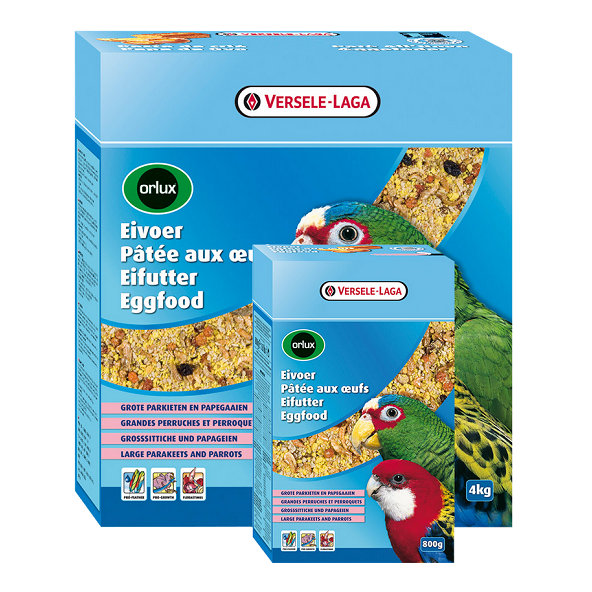 Versele Laga Orlux Eggfood Dry Large Parakeets&Parrots vaječné krmivo pre kakadu a 4kg
