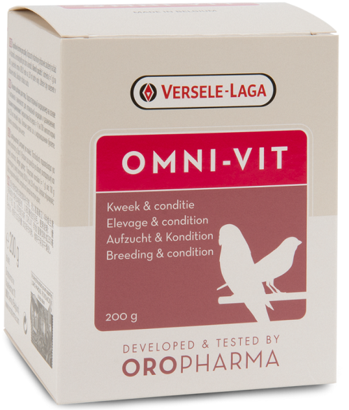 E-shop Versele Laga Oropharma Omni Vit - zmes vitamínov a aminokyselín 200g
