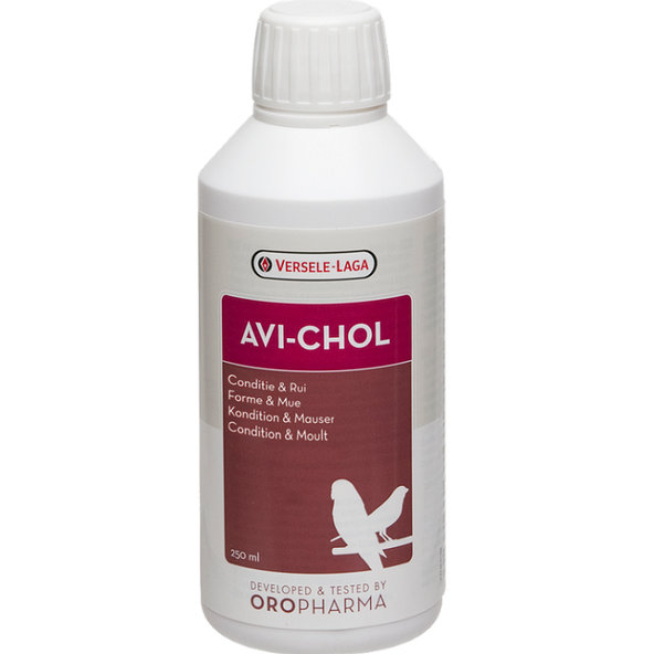 Versele Laga Oropharma Avi-Chol pre optimálnu činnosť pečene a správne preperovanie vtákov 250ml
