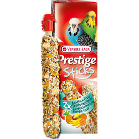Maškrta Versele Laga Prestige Sticks Budgies s ovocím pre andulky 2ks 60g