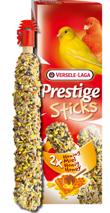 E-shop Maškrta Versele Laga Prestige Sticks pre kanáriky - s medom 2ks 60g