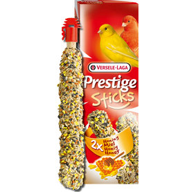 Maškrta Versele Laga Prestige Sticks pre kanáriky - s medom 2ks 60g