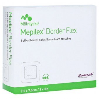 E-shop Mepilex obväz z mäkkého penového silikónu 17,5x17,5cm 5ks