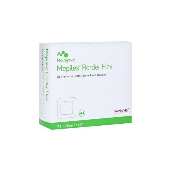 Mepilex obväz z mäkkého penového silikónu 17,5x17,5cm 5ks