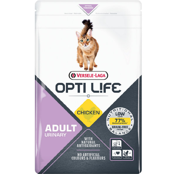 Versele Laga Opti Life Cat Urinary - kura granule pre mačky 2,5kg