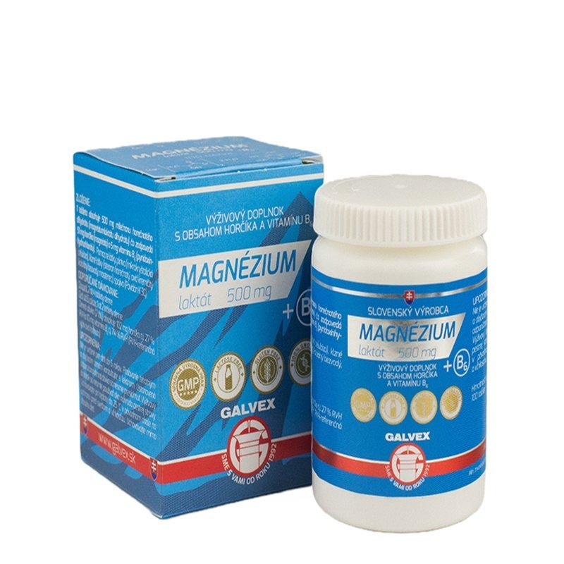 E-shop GALVEX MAGNÉZIUM laktát 500 mg + B6