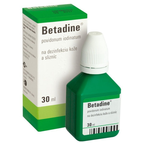 Betadine dezinfekčný roztok 30ml