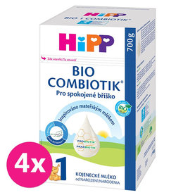 HiPP BIO ComBIOTIK® 1 Mlieko počiatočné 4x700 g