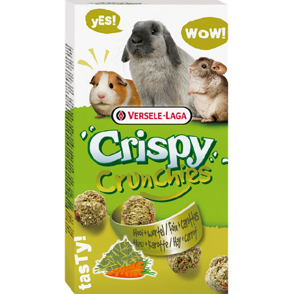 Maškrta Versele Laga Crispy Crunchies Hay - so senom 75g