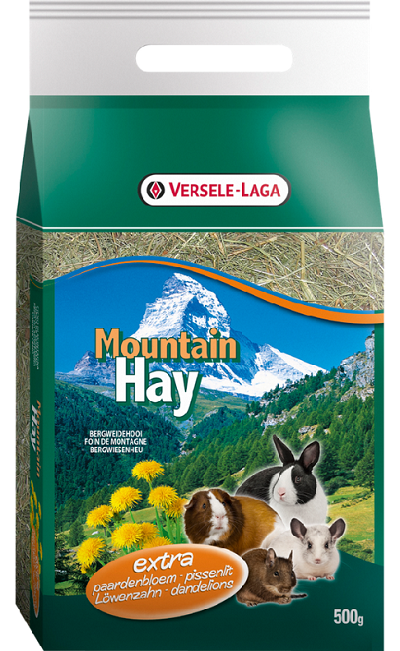 E-shop Versele Laga Mountain Hay - seno pre hlodavce s púpavou 500g