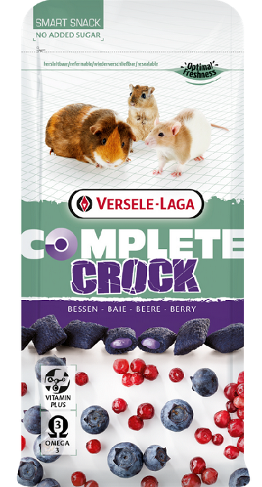 E-shop Versele Laga Complete Crock Berry maškrta pre králiky - bobuľové ovocie 50g