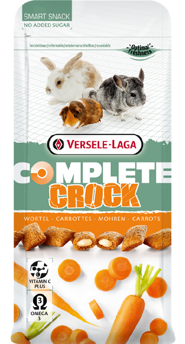 E-shop Versele Laga Complete Crock Carrot maškrta pre králiky - mrkva 50g