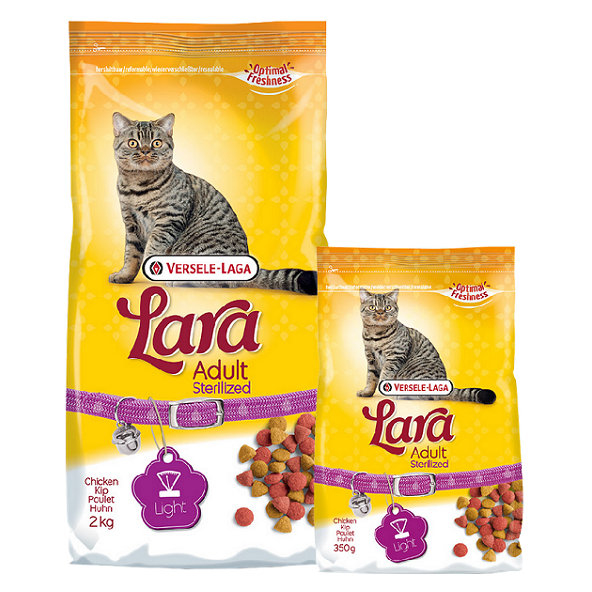Versele Laga Lara Premium Cat Adult Sterilized Chicken - kuracie granule pre mačky 350g