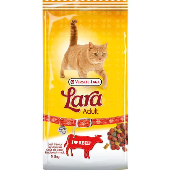Versele Laga Lara Premium Cat Adult Beef - hovädzie, granule pre mačky 10kg