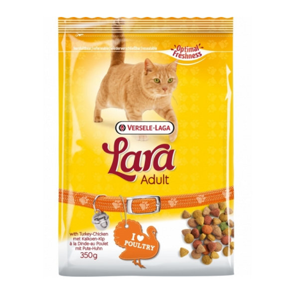 Versele Laga Lara Premium Cat Adult Turkey & Chicken - morčacie a kuracie 350g