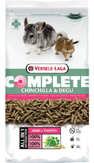 E-shop Versele Laga Complete Chinchilla & Degu - pre činčily a osmákov 1,75kg